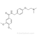 Benzamide, N - [[4- [2- (diméthylamino) éthoxy] phényl] méthyl] -3,4-diméthoxy-CAS 122898-67-3